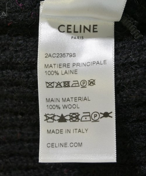 CELINE（セリーヌ）ニット・セーター 黒 サイズ:S メンズ/2200692543030