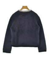 CELINE（セリーヌ）ノーカラージャケット 紺 サイズ:XS レディース/2200692135037