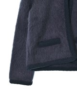 CELINE（セリーヌ）ノーカラージャケット 紺 サイズ:XS レディース/2200692135037