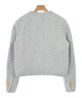 CELINE（セリーヌ）ノーカラージャケット 青 サイズ:40(M位) レディース/2200692135075