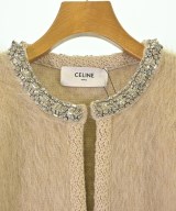 CELINE（セリーヌ）ノーカラージャケット ベージュ サイズ:S レディース/2200692135082