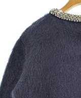 CELINE（セリーヌ）ノーカラージャケット 紺 サイズ:XS レディース/2200692135099