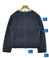 CELINE（セリーヌ）ノーカラージャケット 紺 サイズ:XS レディース/2200692135099