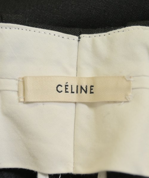CELINE（セリーヌ）スラックス 黒 サイズ:38(S位) レディース/2200692686034