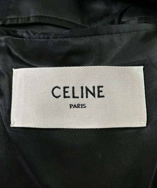 CELINE（セリーヌ）テーラードジャケット 黒 サイズ:46(M位) メンズ/2200692752029