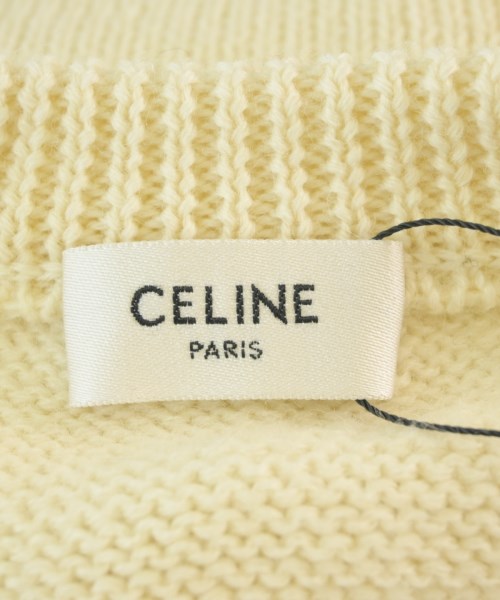 CELINE（セリーヌ）ニット・セーター 白 サイズ:M メンズ/2200692852095
