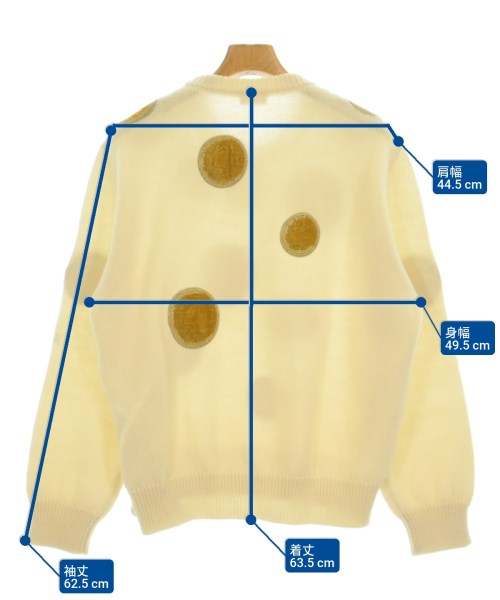 CELINE（セリーヌ）ニット・セーター 白 サイズ:M メンズ/2200692852095