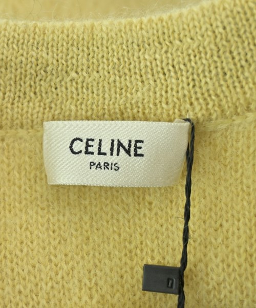 CELINE（セリーヌ）カーディガン 黄 サイズ:XS レディース/2200692852118