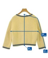 CELINE（セリーヌ）カーディガン 黄 サイズ:XS レディース/2200692852118