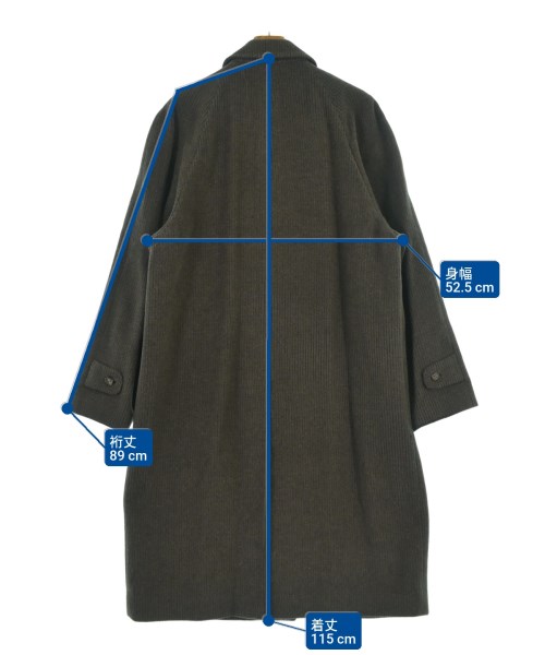 CERRUTI 1881（セルッティ）ステンカラーコート グレー サイズ:48(L位) メンズ/2200615325309