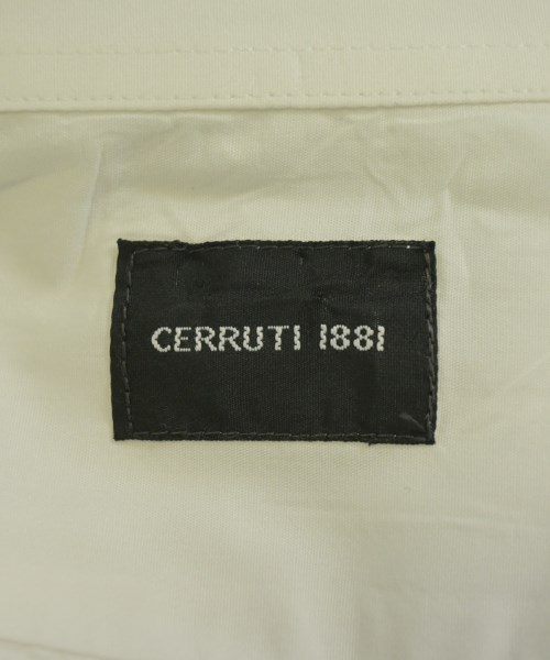 CERRUTI 1881（セルッティ）カジュアルシャツ 白 サイズ:39(M位) メンズ/2200685714058