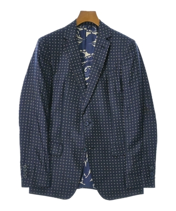 ETRO（エトロ）ジャケット 紺 サイズ:46(M位) メンズ