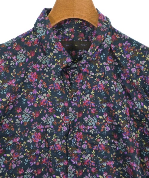 ETRO（エトロ）カジュアルシャツ 紺 サイズ:L メンズ/2200634773020