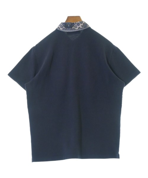 ETRO（エトロ）ポロシャツ 紺 サイズ:XL メンズ/2200635746030