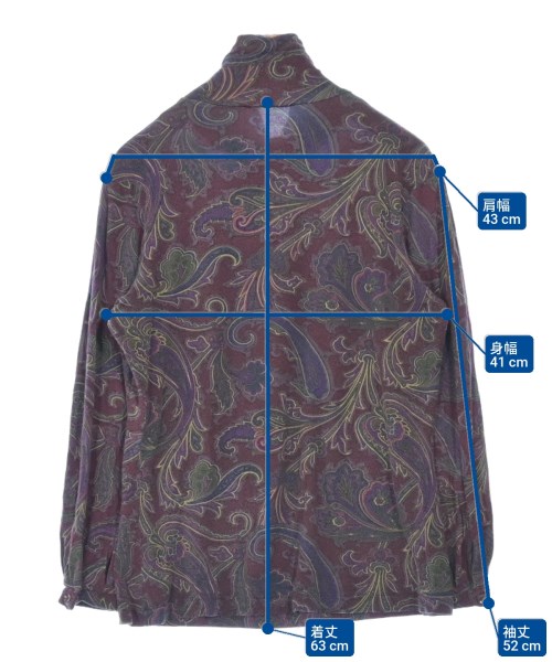 ETRO（エトロ）Tシャツ・カットソー 紫 サイズ:42(M位) レディース/2200622049038