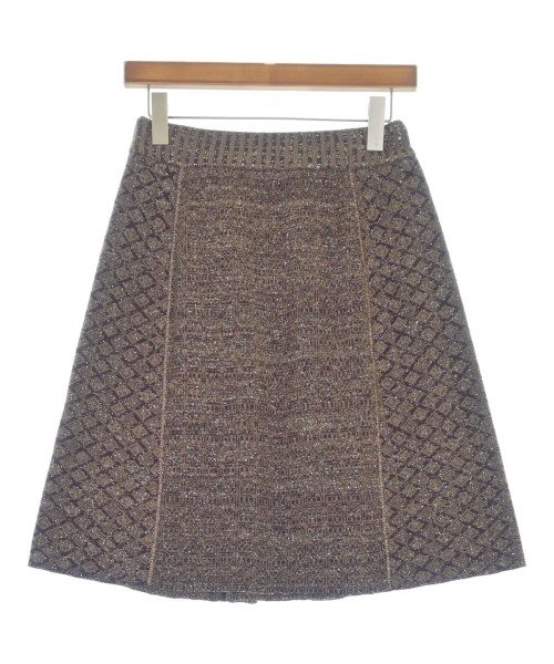 ETRO（エトロ）ひざ丈スカート 紫 サイズ:40(M位) レディース/2200619663032