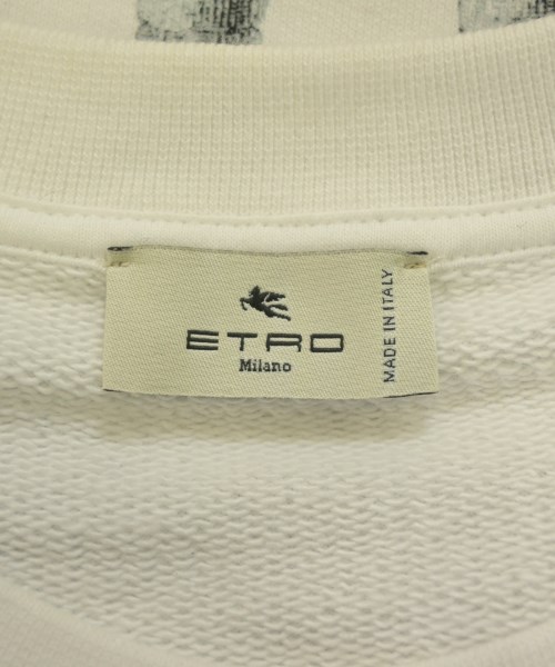 ETRO（エトロ）スウェット 白 サイズ:40(M位) レディース/2200638207057