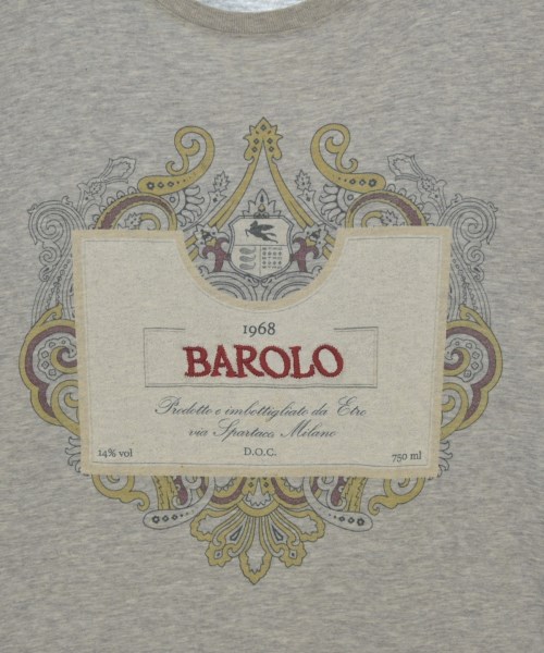 ETRO（エトロ）Tシャツ・カットソー グレー サイズ:XS メンズ/2200640561024