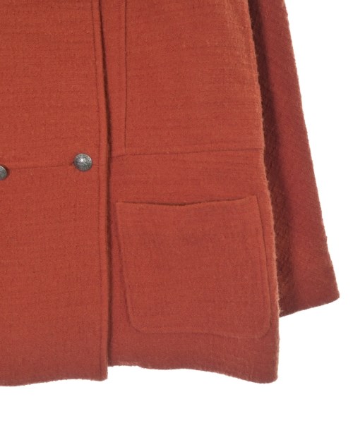ETRO（エトロ）コート 赤 サイズ:46(XL位) レディース/2200641675041