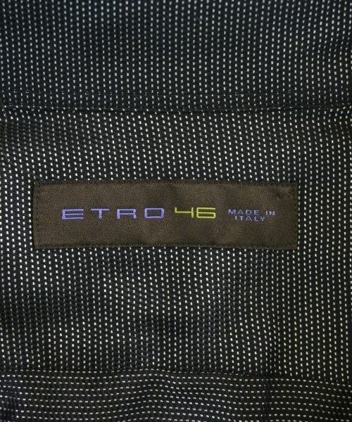 ETRO（エトロ）ドレスシャツ 黒 サイズ:46(M位) メンズ/2200642053282