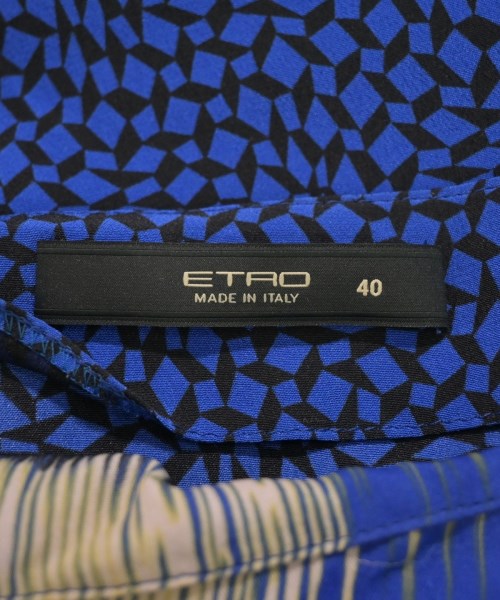 ETRO（エトロ）ブラウス 青 サイズ:40(M位) レディース/2200642443120