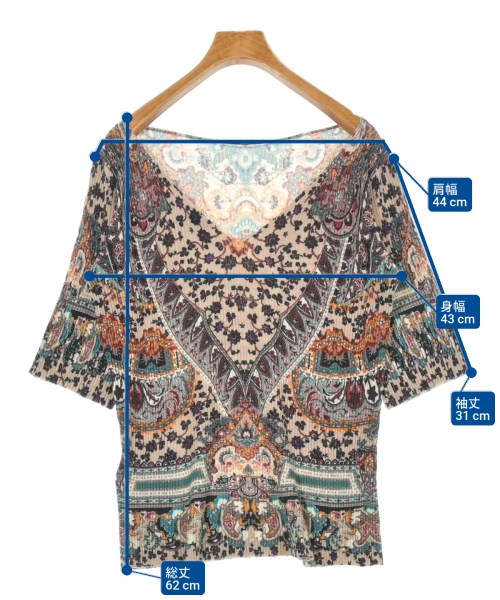 ETRO（エトロ）Tシャツ・カットソー ベージュ サイズ:48(XXL位) レディース/2200643824119