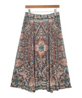 ETRO（エトロ）ひざ丈スカート ベージュ サイズ:48(XXL位) レディース/2200643824126