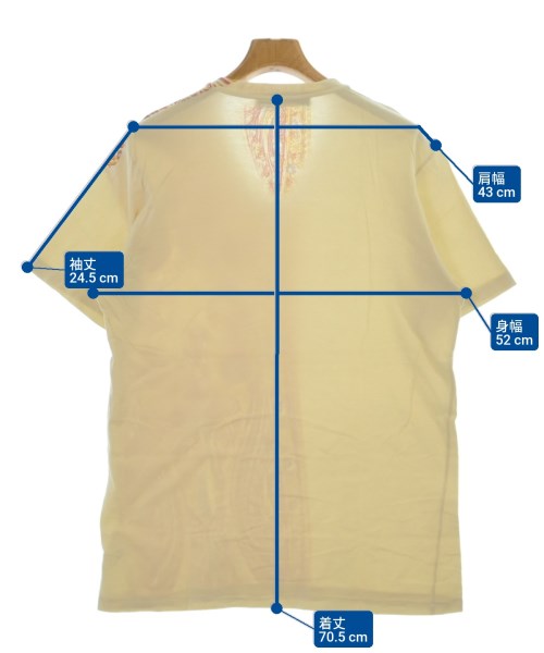 ETRO（エトロ）Tシャツ・カットソー ベージュ サイズ:L メンズ/2200643972025