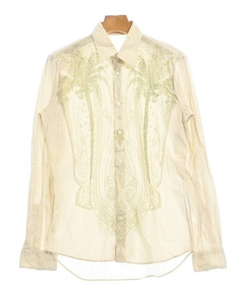 メンズ●【ETRO】最高級イタリー製ベージュカラーコットンジャケット● ETRO（エトロ）カジュアルシャツ ベージュ サイズ:S メンズ