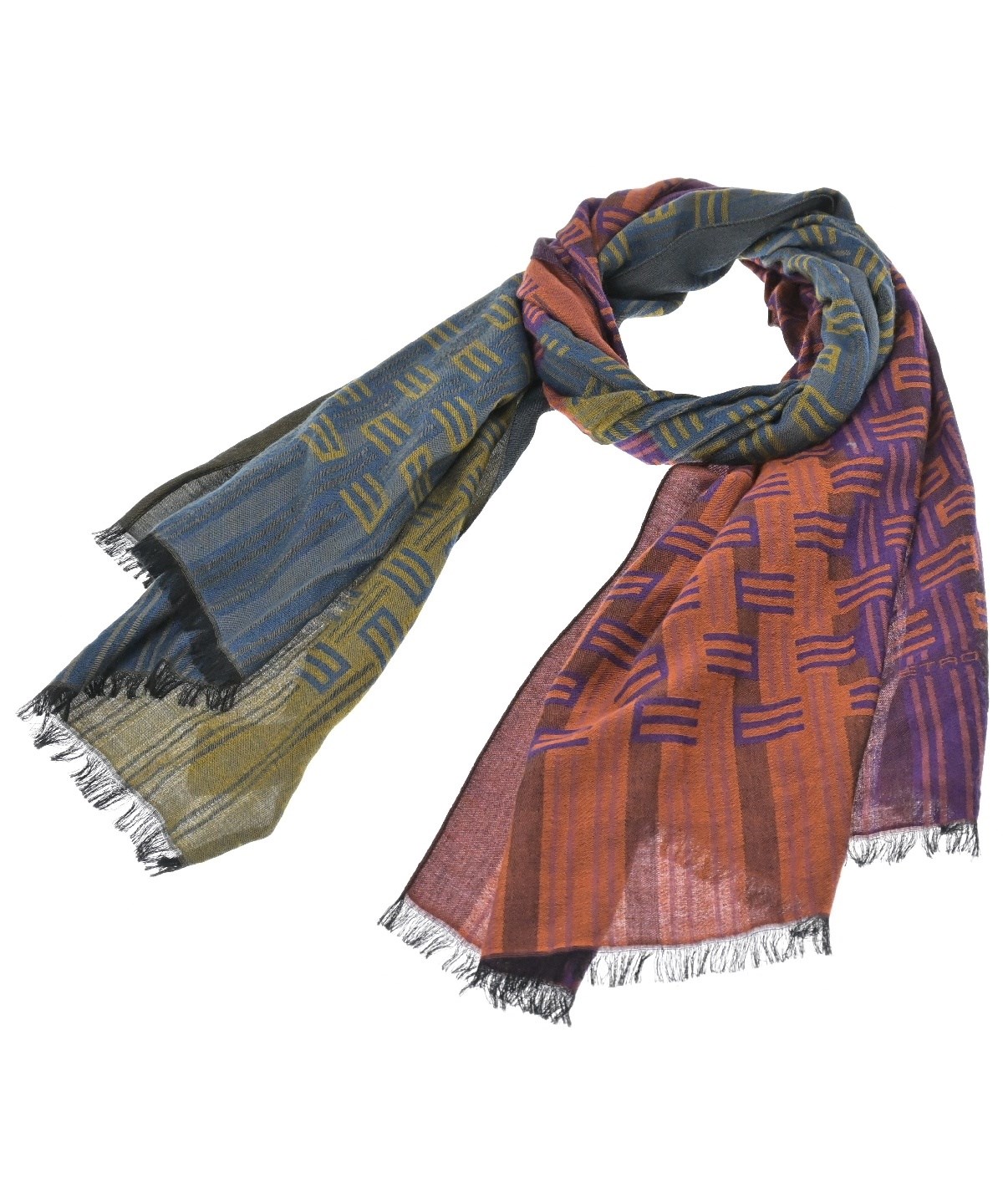 ETRO（エトロ）ストール オレンジ サイズ:- レディース