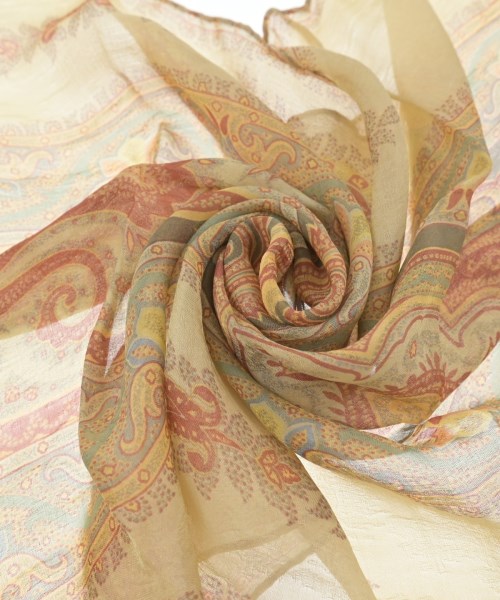 ETRO（エトロ）ストール カーキ サイズ:- レディース/2200611842084