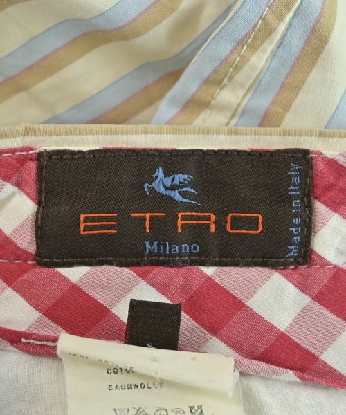 ETRO（エトロ）スラックス 白 サイズ:52(XXL位) メンズ/2200620496070