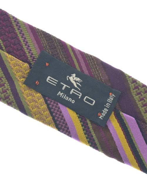 ETRO（エトロ）ネクタイ 紫 サイズ:- メンズ/2200621801132