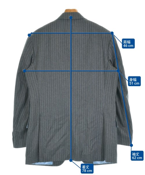 ETRO（エトロ）ビジネス グレー サイズ:48(L位) メンズ/2200621728057