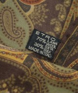 ETRO（エトロ）ストール 茶 サイズ:- レディース/2200623188071