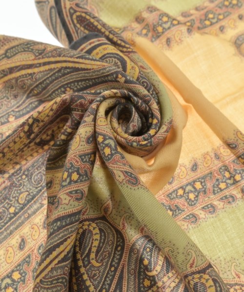 ETRO（エトロ）ストール カーキ サイズ:- レディース/2200614295184