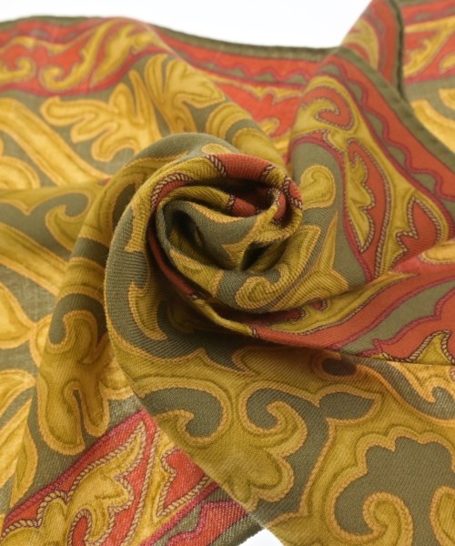 ETRO（エトロ）ストール カーキ サイズ:- レディース/2200614295191