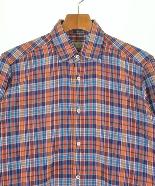 ETRO（エトロ）カジュアルシャツ オレンジ サイズ:S メンズ/2200623496015