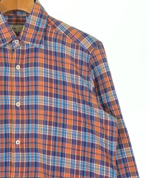 ETRO（エトロ）カジュアルシャツ オレンジ サイズ:S メンズ/2200623496015