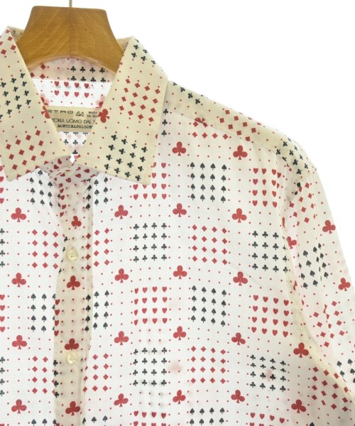 ETRO（エトロ）カジュアルシャツ 赤 サイズ:44(S位) メンズ/2200624624059