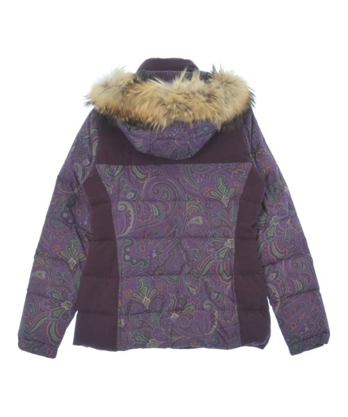 ETRO（エトロ）ダウンジャケット/ダウンベスト 紫 サイズ:42(M位) レディース/2200632445011