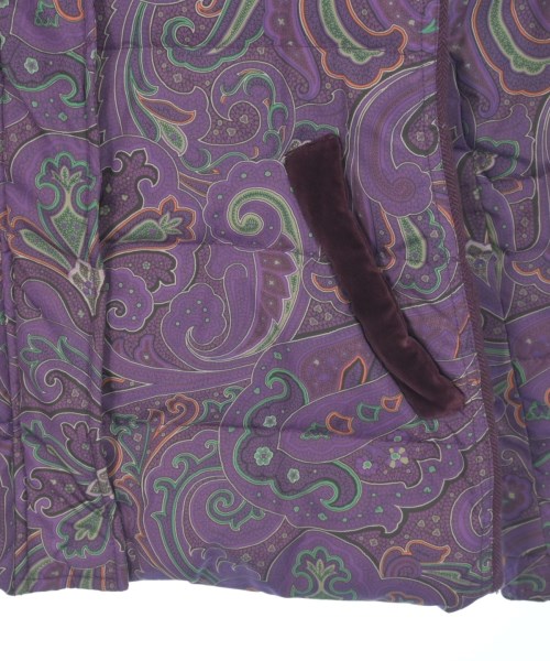 ETRO（エトロ）ダウンジャケット/ダウンベスト 紫 サイズ:42(M位) レディース/2200632445011