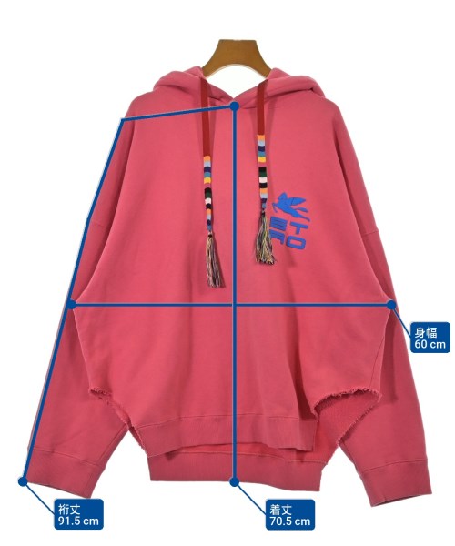 ETRO（エトロ）パーカー ピンク サイズ:F レディース/2200632445059