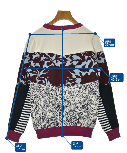 ETRO（エトロ）ニット・セーター 白 サイズ:40(M位) レディース/2200632445066