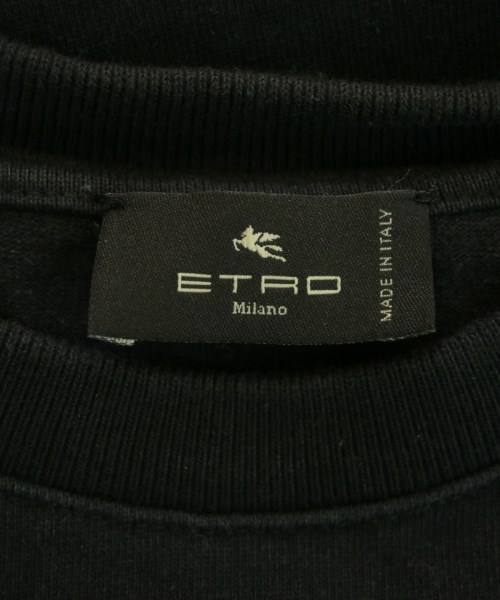 ETRO（エトロ）Tシャツ・カットソー 黒 サイズ:XS メンズ/2200632445073