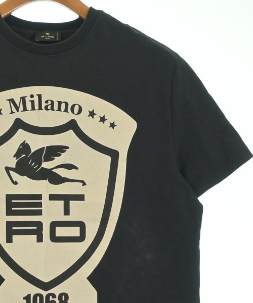 ETRO（エトロ）Tシャツ・カットソー 黒 サイズ:XS メンズ/2200632445073