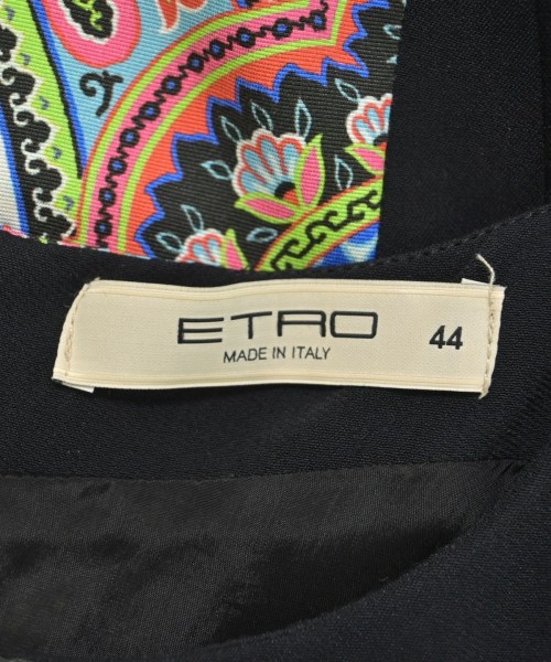 ETRO（エトロ）ワンピース 黒 サイズ:44(L位) レディース/2200610218026