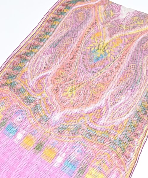 ETRO（エトロ）ストール ピンク サイズ:- レディース/2200612350069