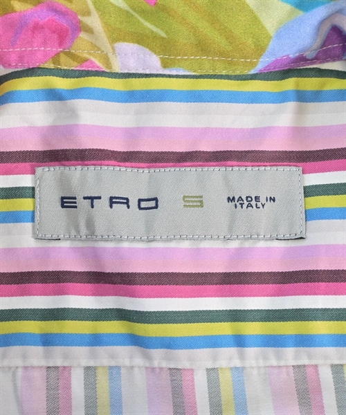 ETRO（エトロ）カジュアルシャツ ピンク サイズ:S メンズ/2200610990069