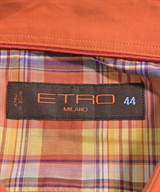 ETRO（エトロ）カジュアルシャツ オレンジ サイズ:44(S位) メンズ/2200613784047